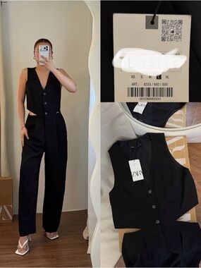 ZARA sleeveless jumpsuit 2329/876